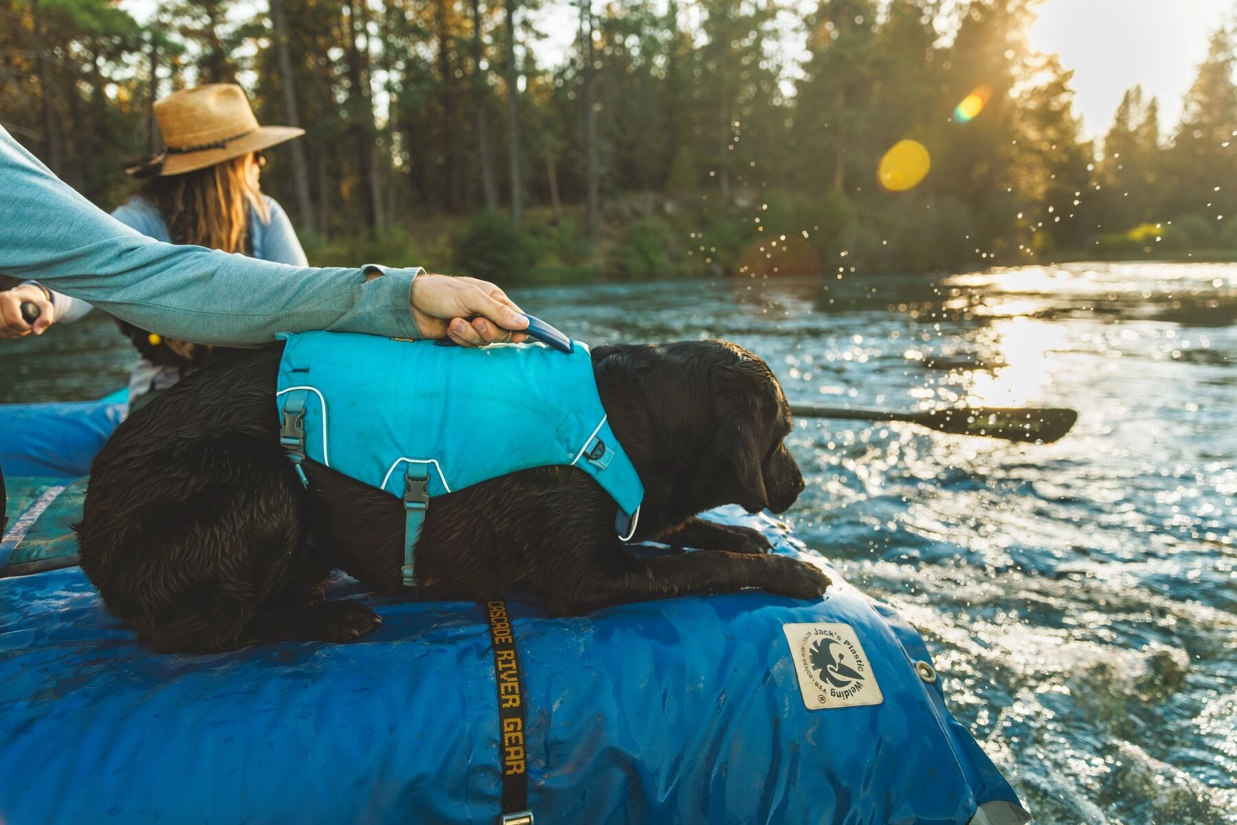 Ruffwear Confluence Harness-Style Dog Life Jacket (Tangelo Orange)