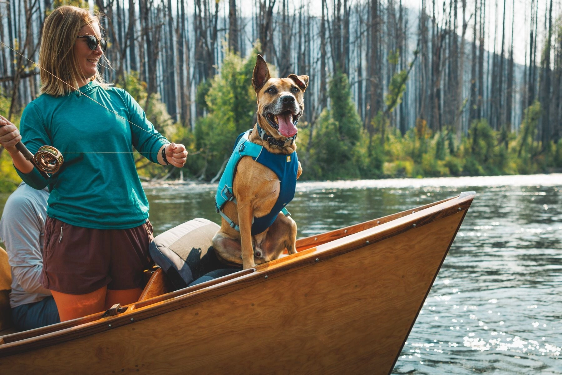 Ruffwear Confluence Harness-Style Dog Life Jacket (Tangelo Orange)