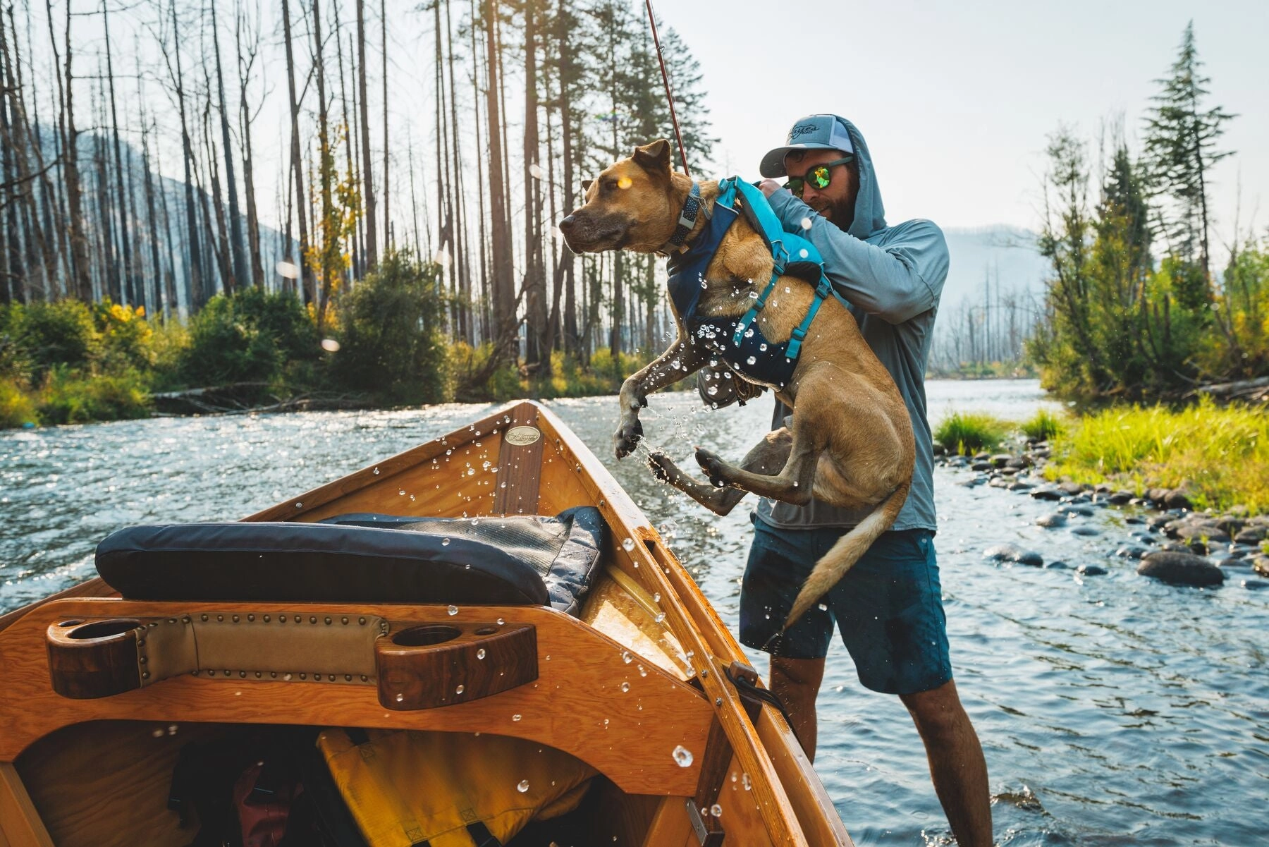 Ruffwear Confluence? Harness-Style Dog Life Jacket (Tangelo Orange)