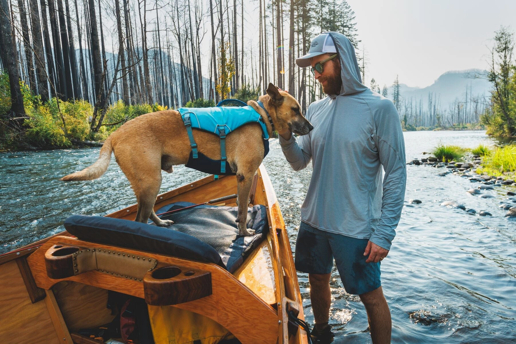 Ruffwear Confluence Harness-Style Dog Life Jacket (Tangelo Orange)