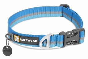 RuffWear Crag Collar Blue Dusk dog collar,pet neck strap