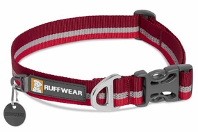 RuffWear Crag Collar Cindercone Red dog collar,pet neck strap