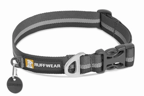 RuffWear Crag Collar Granite Gray dog collar,pet neck strap