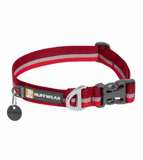 Ruffwear Crag? Reflective Dog Collar (Cindercone Red) dog charms,dog ID