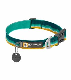 Ruffwear Crag? Reflective Dog Collar (Seafoam) dog charms,dog ID