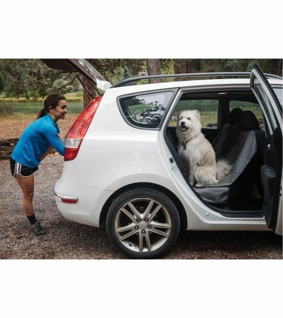 Ruffwear Dirtbag Machine Washable Car Seat Cover (Granite Gray)