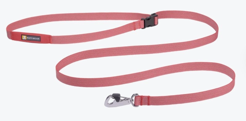 RuffWear Flagline Dog Leash - Salmon Pink dog bow tie,pet bandana,dog scarf