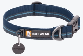 RuffWear Flat Out Collar Blue Horizon dog collar,pet neck strap