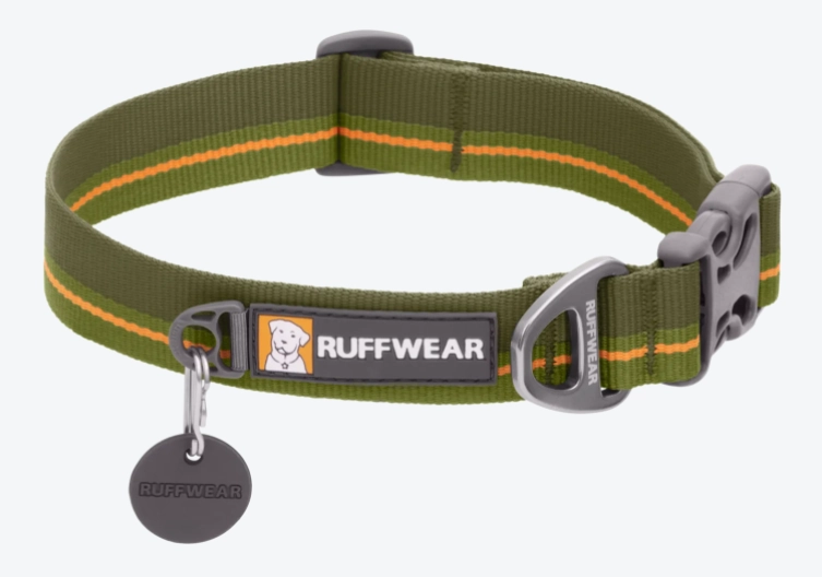 RuffWear Flat Out Collar Forest Horizon dog collar,pet neck strap