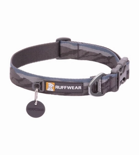 Ruffwear Flat Out? Patterned Dog Collar (Rocky Mountains) dog charms,dog ID