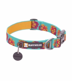 Ruffwear Flat Out? Patterned Dog Collar (Spring Burst) dog charms,dog ID