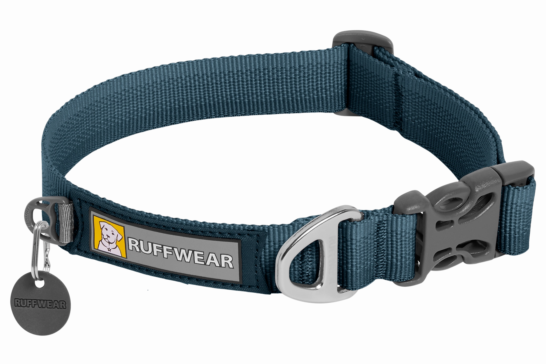 RuffWear Front Range Collar Blue Moon dog collar,pet neck strap