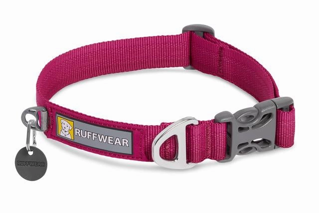 RuffWear Front Range Collar Hibiscus Pink dog collar,pet neck strap