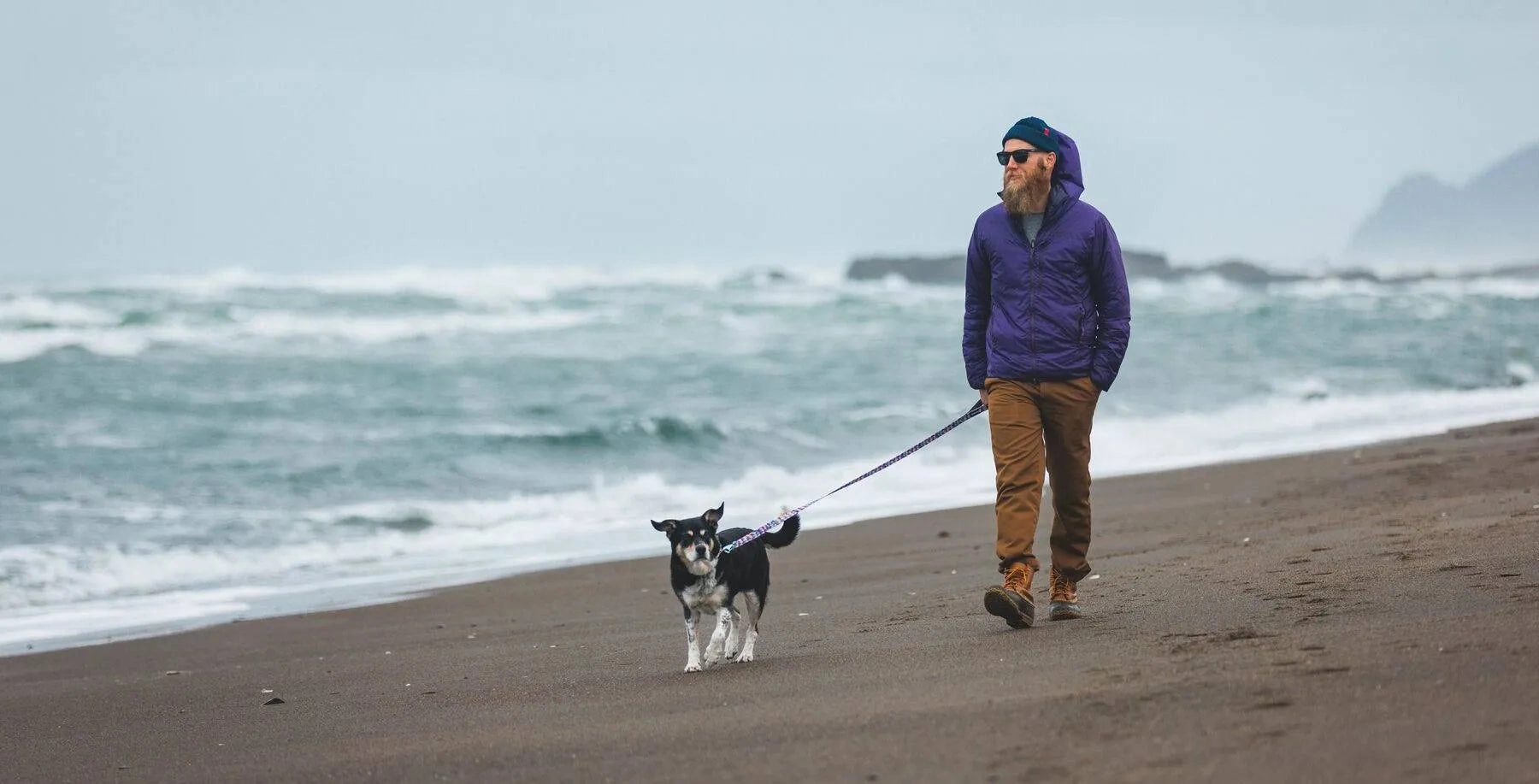 Ruffwear Front Range? Lightweight Dog Leash With Padded Handle (Reef Fish)