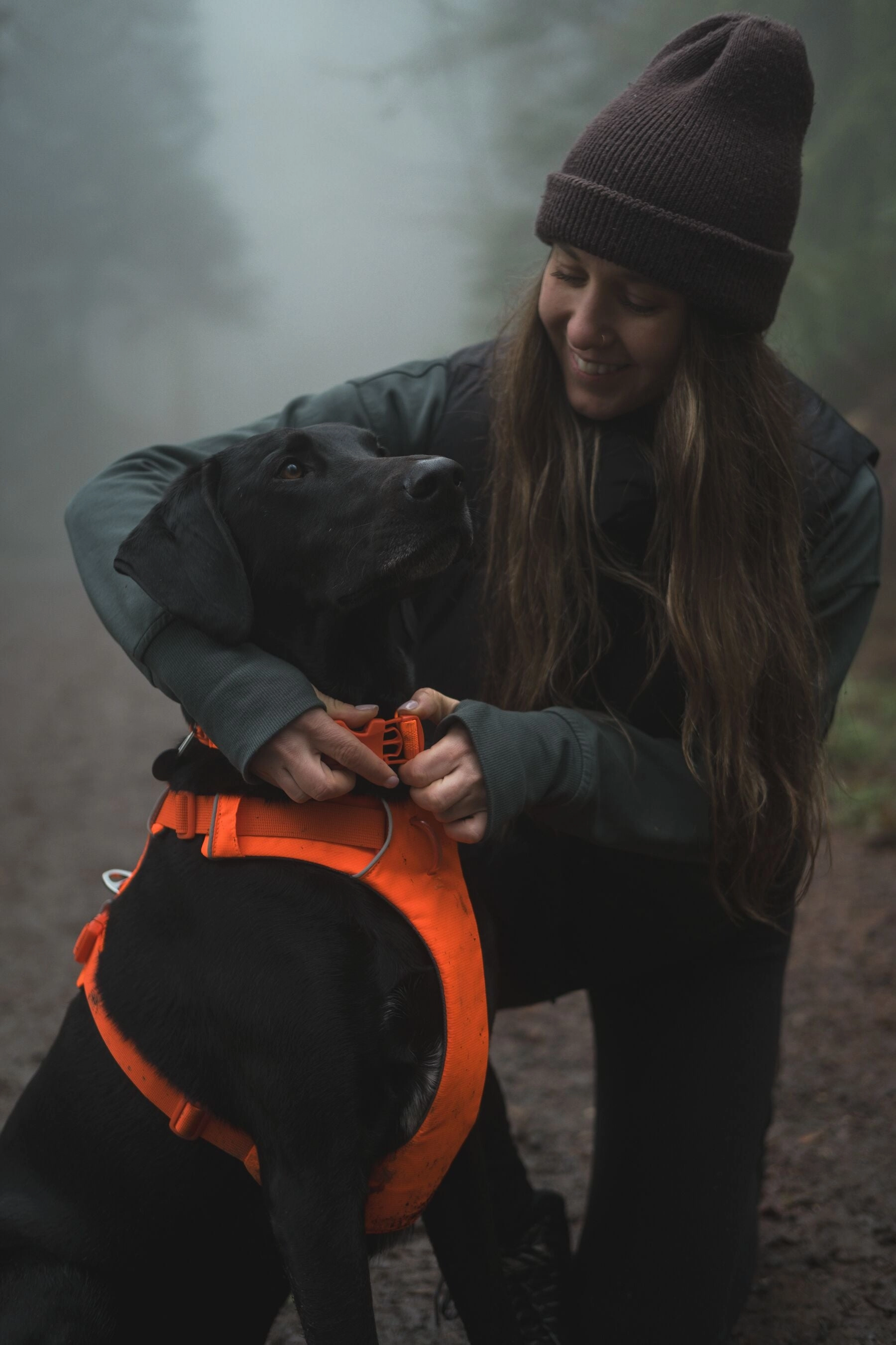 Ruffwear Front Range? Soft & Durable Everyday Dog Collar (Blaze Orange)