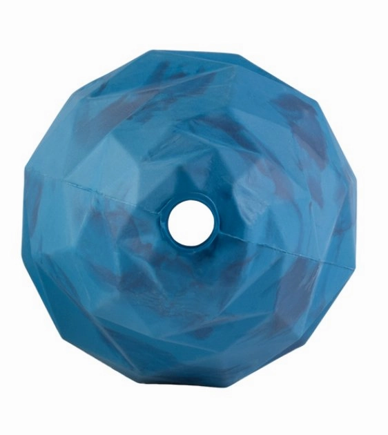 Ruffwear Gnawt-a-Cone Natural Rubber Treat Dispenser Throw Dog Toy (Blue Pool)