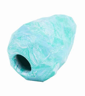 Ruffwear Gnawt-a-Cone Natural Rubber Treat Dispenser Throw Dog Toy (Glacial Blue) wet dog food,moist dog food