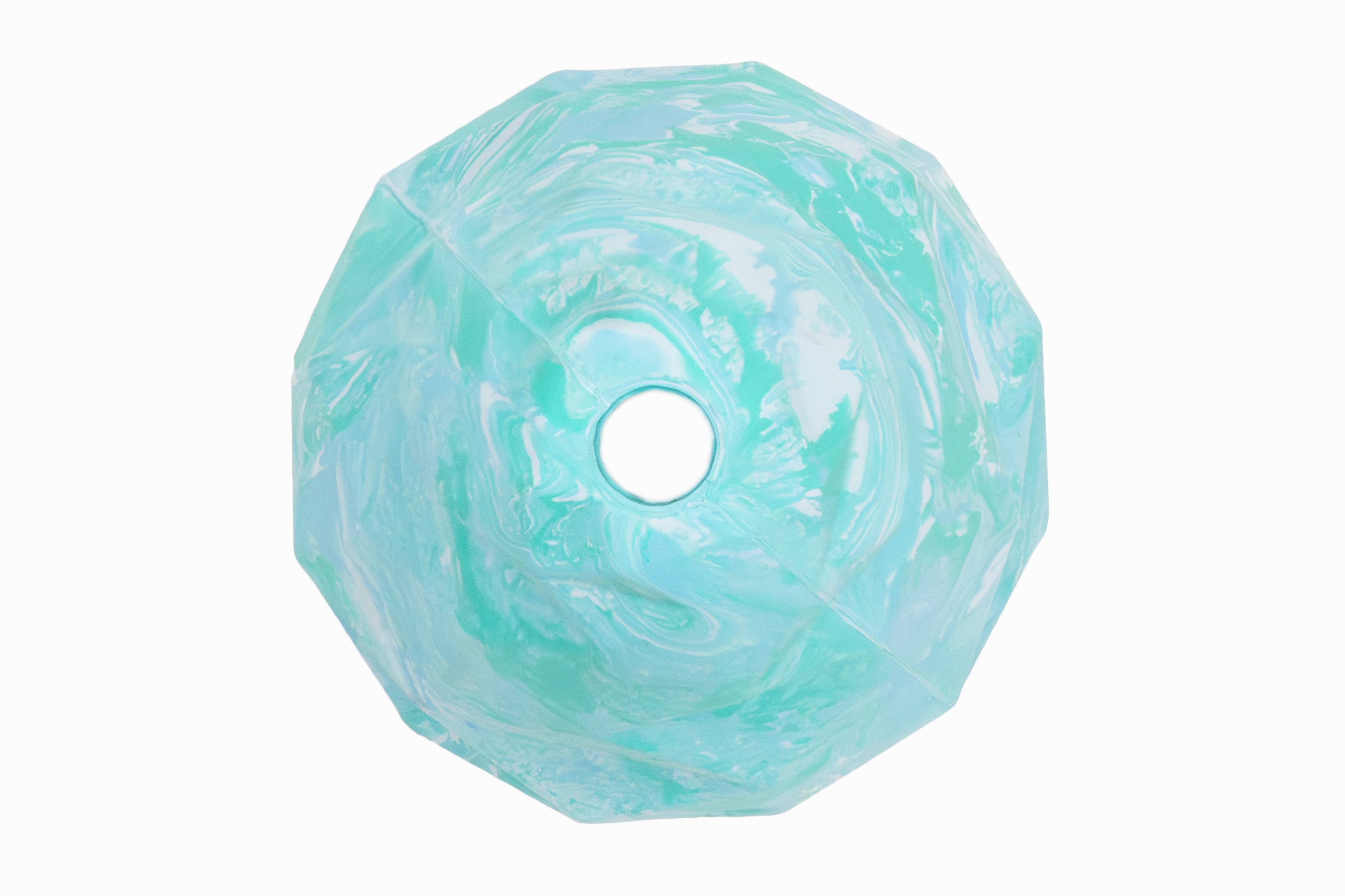 Ruffwear Gnawt-a-Cone Natural Rubber Treat Dispenser Throw Dog Toy (Glacial Blue)