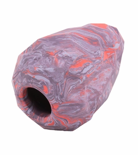 Ruffwear Gnawt-a-Cone Natural Rubber Treat Dispenser Throw Dog Toy (Purple Orchid) large breed food,big dog food