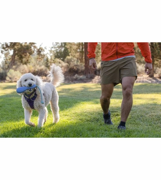 Ruffwear Gourdo Interactive Rubber Throw Dog Toy (Campfire Orange)
