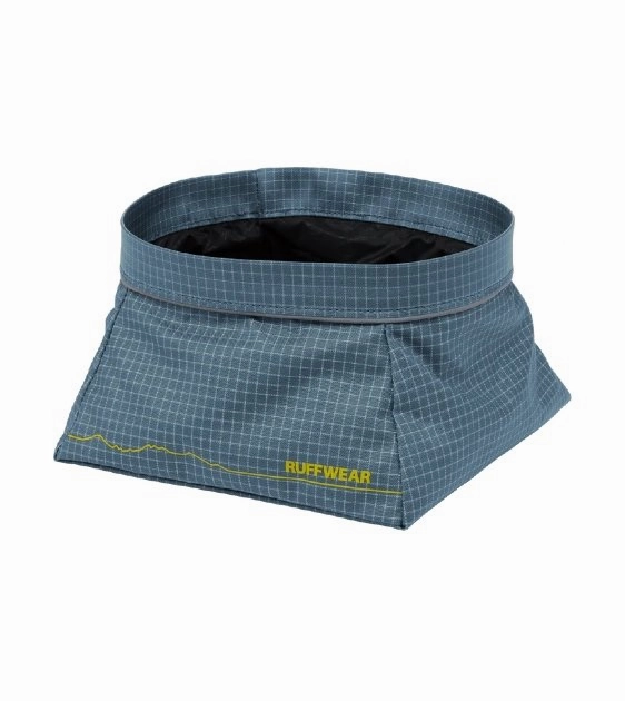 Ruffwear Great Basin Packable & Lightweight Dog Bowl (Slate Blue)