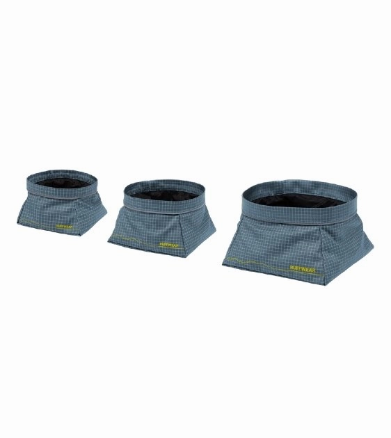Ruffwear Great Basin Packable & Lightweight Dog Bowl (Slate Blue)