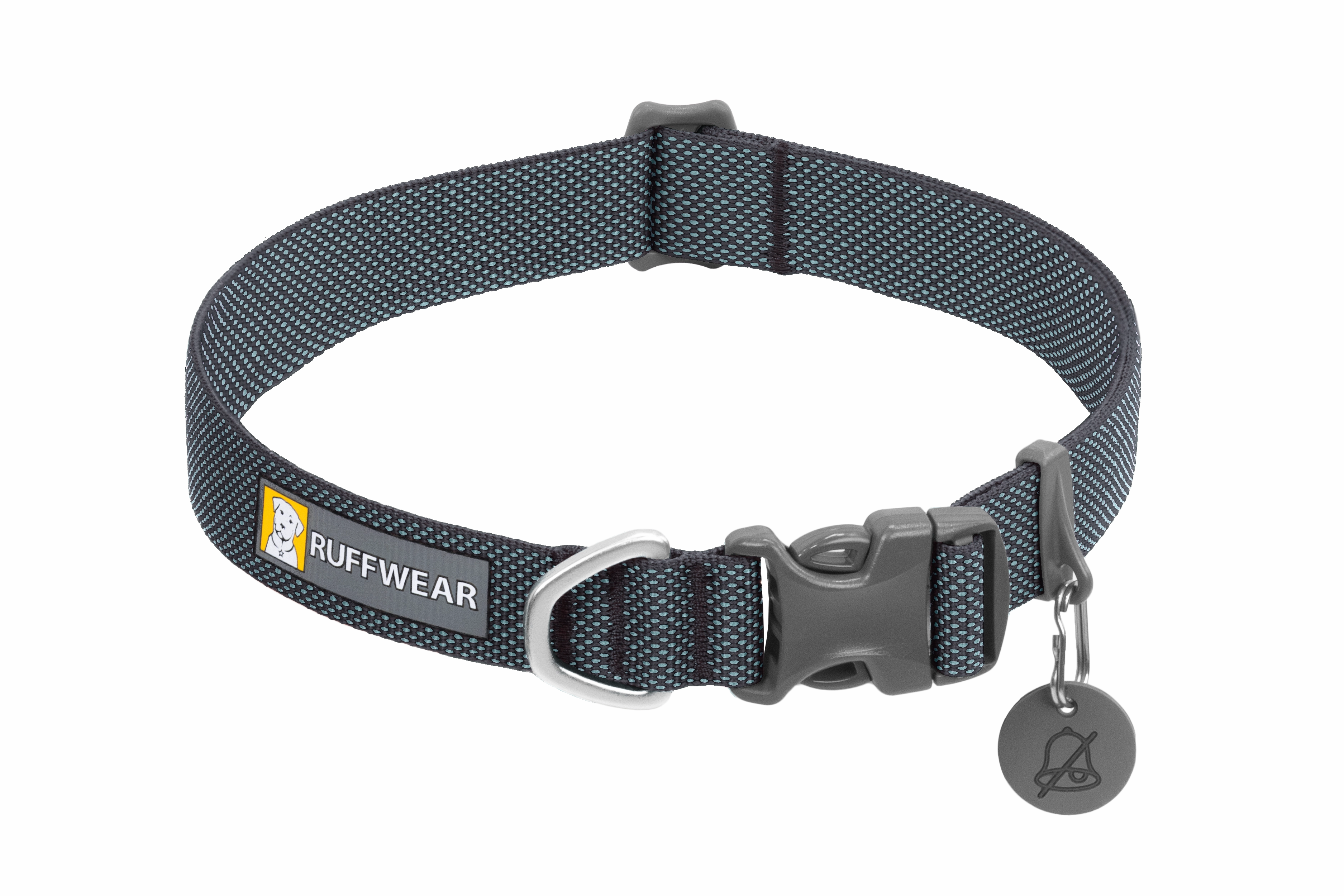 RuffWear Hi & Light Dog Collar - Basalt Gray dog collar,pet neck strap