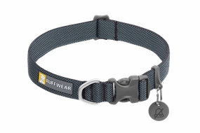 RuffWear Hi & Light Dog Collar - Basalt Gray dog collar,pet neck strap