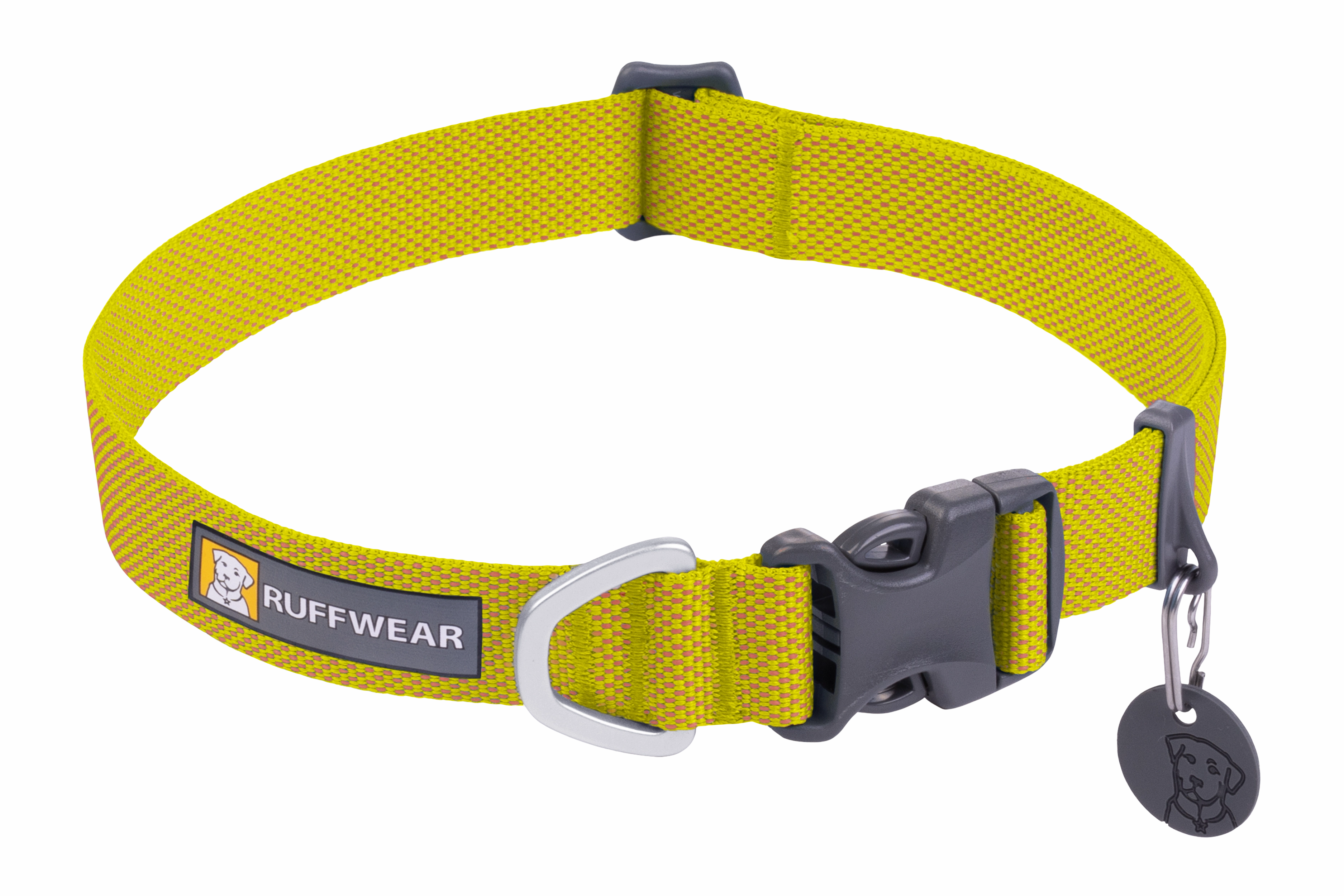 RuffWear Hi & Light Dog Collar - Lichen Green dog collar,pet neck strap