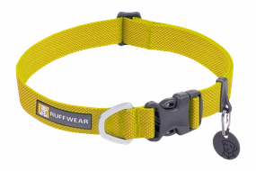 RuffWear Hi & Light Dog Collar - Lichen Green dog collar,pet neck strap