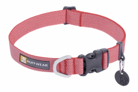 RuffWear Hi & Light Dog Collar - Salmon Pink dog collar,pet neck strap