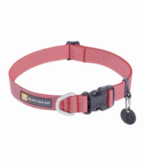 Ruffwear Hi & Light? Lightweight Dog Collar (Salmon Pink) dog charms,dog ID
