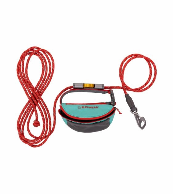 Ruffwear Hitch Hiker? Adjustable & Multi-Use Dog Leash (Aurora Teal)