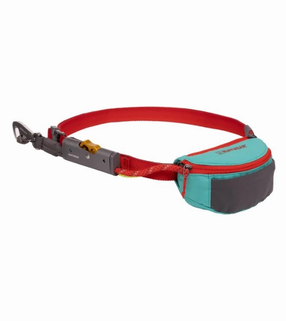 Ruffwear Hitch Hiker? Adjustable & Multi-Use Dog Leash (Aurora Teal)