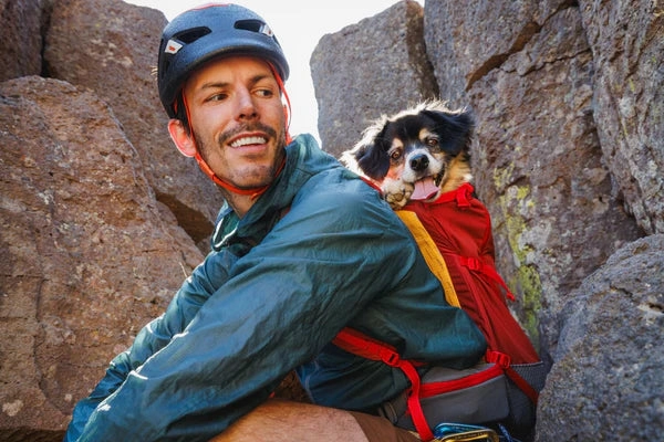 Ruffwear Hitch Hiker? Lightweight Technical Dog Backpack Carrier (Red Clay)