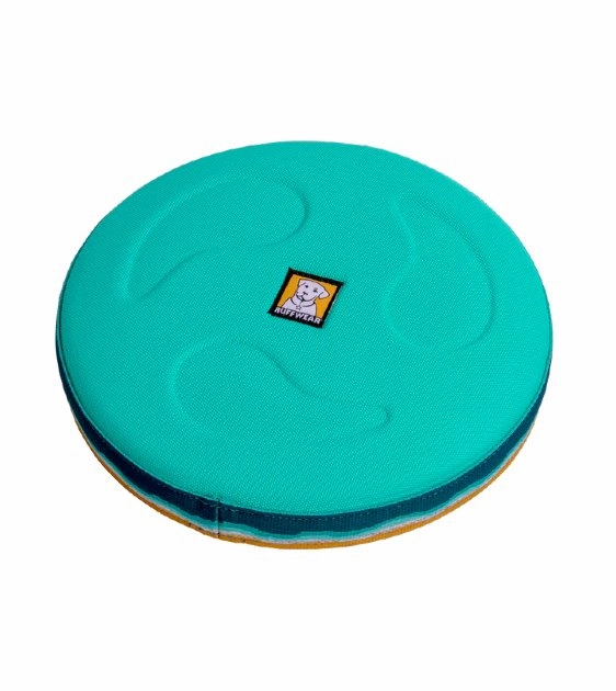 Ruffwear Hover Craft Long-Distance Flying Disc Dog Toy (Aurora Teal) wet dog food,moist dog food