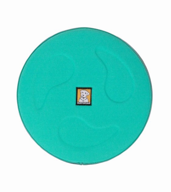 Ruffwear Hover Craft Long-Distance Flying Disc Dog Toy (Aurora Teal)