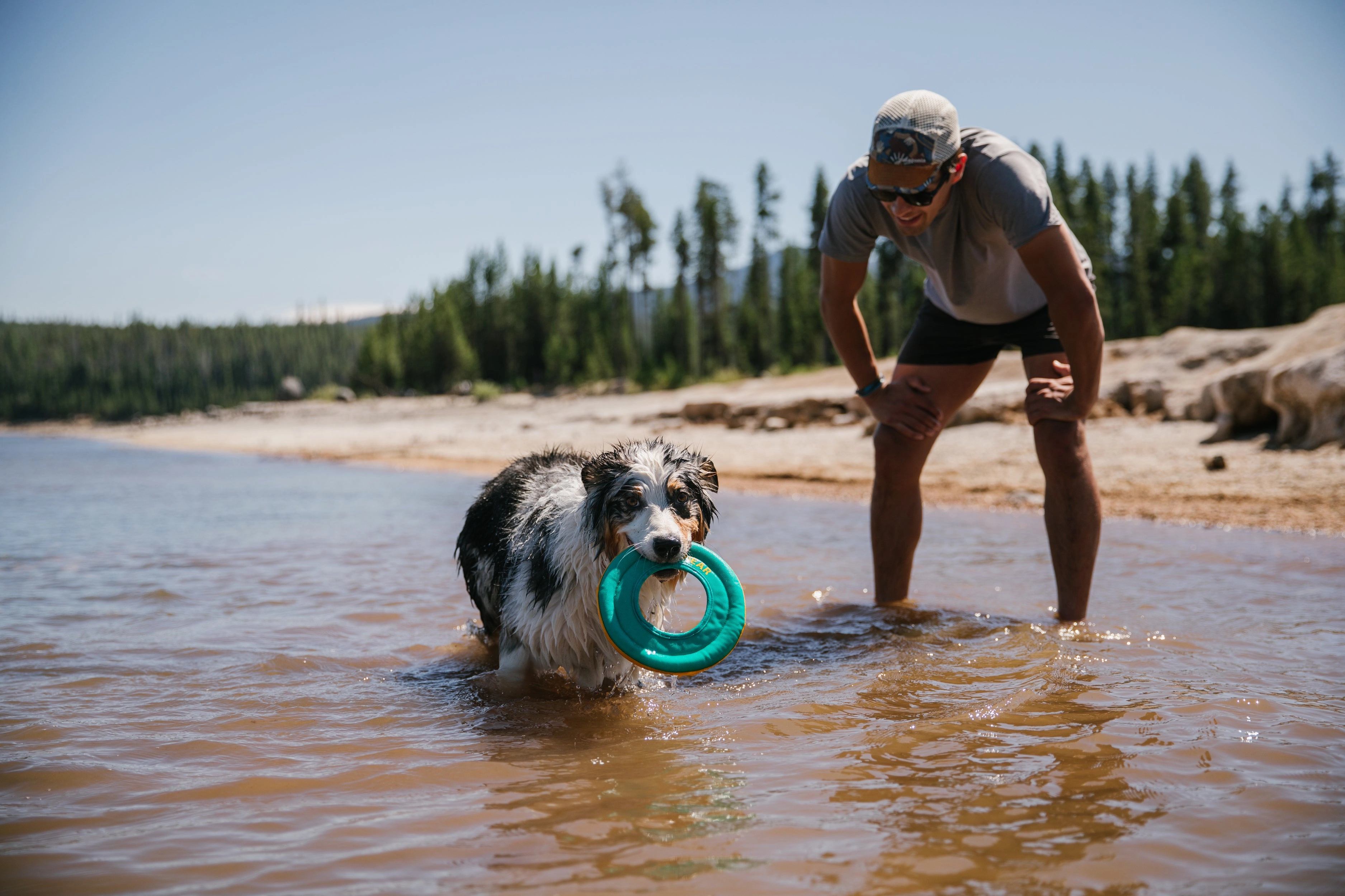 Ruffwear Hydro Plane High-Floating Foam Tug & Fetch Toy Fetch Dog Toy (Tangelo Orange)