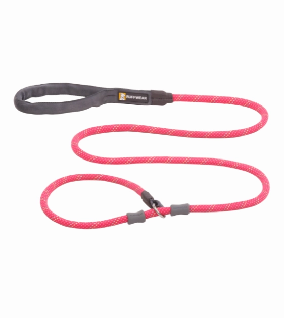 Ruffwear Just-a-Cinch? Reflective Rope Slip Dog Leash (Fireweed Pink) dog joint care,hip support