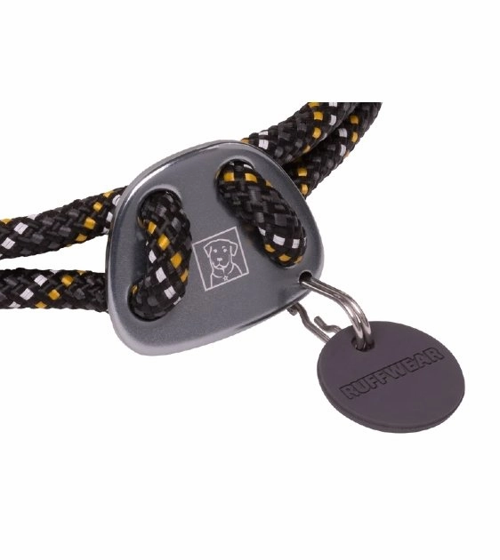 Ruffwear Knot-a-Collar? Reflective Adjustable Rope Dog Collar (Obsidian Black)