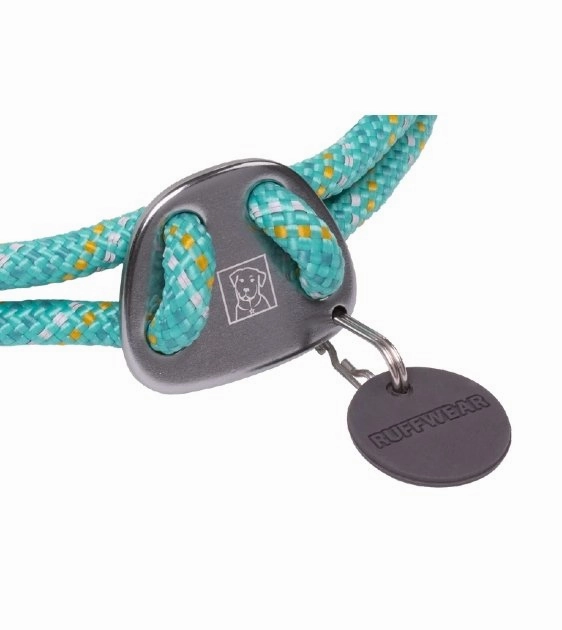 Ruffwear Knot-a-Collar? Reflective Rope Dog Collar (Aurora Teal)