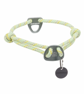 Ruffwear Knot-a-Collar? Reflective Rope Dog Collar (Moss Green) dog charms,dog ID