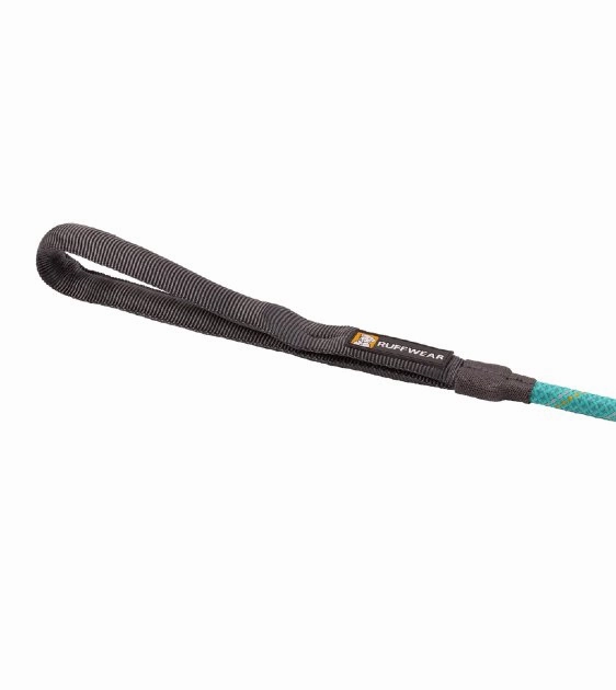 Ruffwear Knot-a-Leash? Reflective Rope Dog Leash with Locking Carabiner (Aurora Teal)