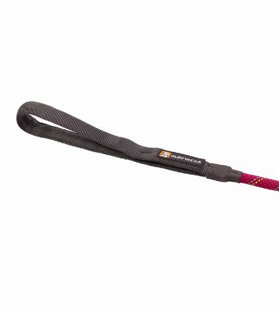 Ruffwear Knot-a-Leash? Reflective Rope Dog Leash with Locking Carabiner (Hibiscus Pink)