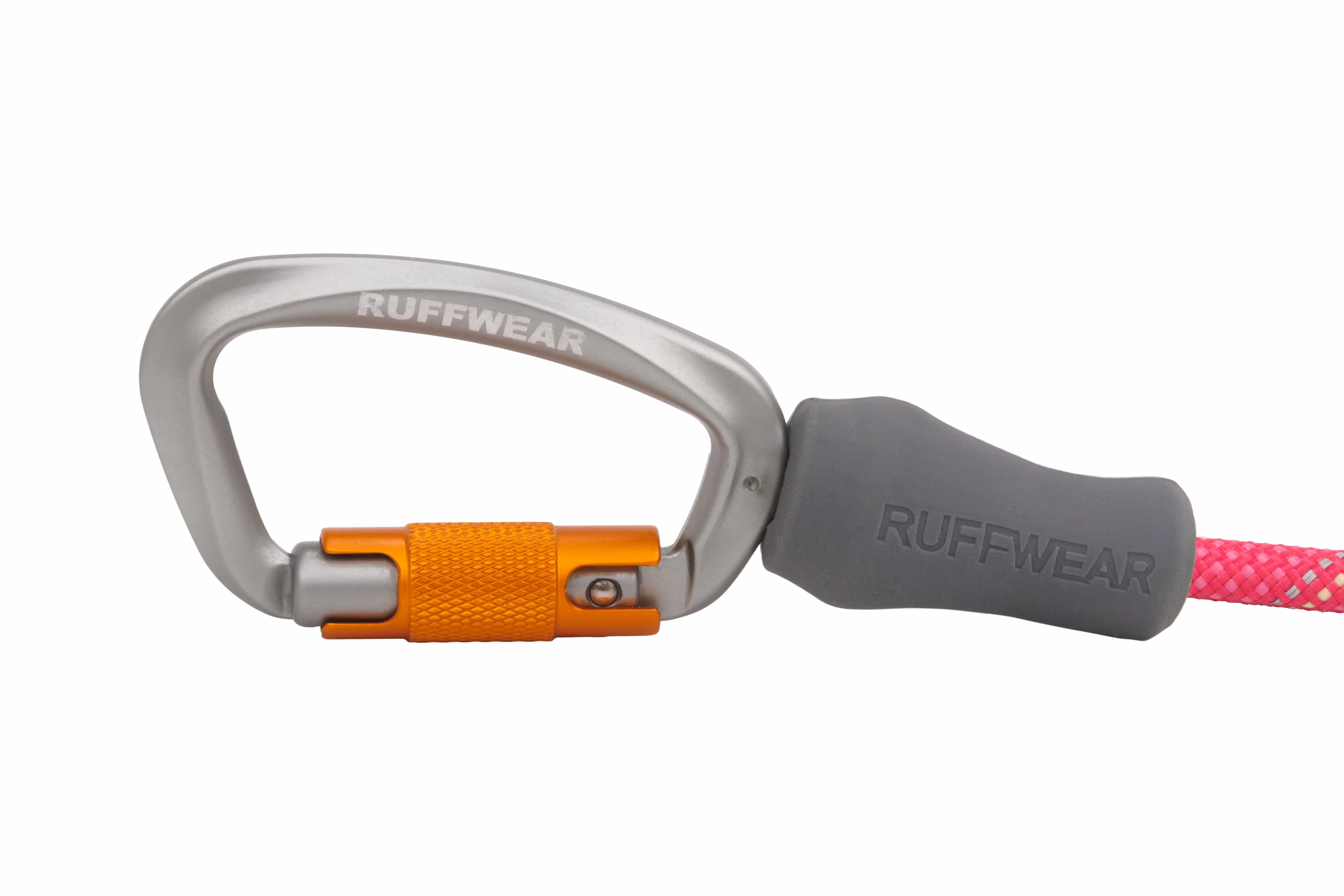 Ruffwear Knot-a-Long? Short Rope Dog Leash with Locking Carabiner (Blue Pool)