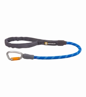 Ruffwear Knot-a-Long? Short Rope Dog Leash with Locking Carabiner (Blue Pool) dog joint care,hip support