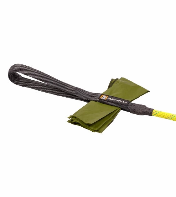 Ruffwear Knot-a-Long? Short Rope Dog Leash with Locking Carabiner (Lichen Green)