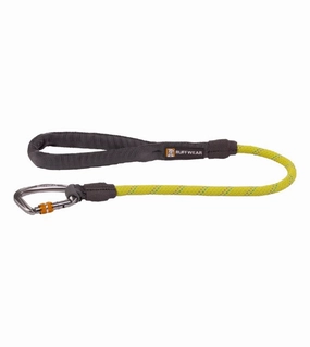 Ruffwear Knot-a-Long? Short Rope Dog Leash with Locking Carabiner (Lichen Green)