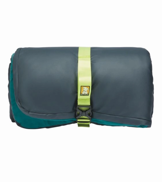 Ruffwear Mt. Bachelor Pad Portable Camping (Tumalo Teal) Dog Bed