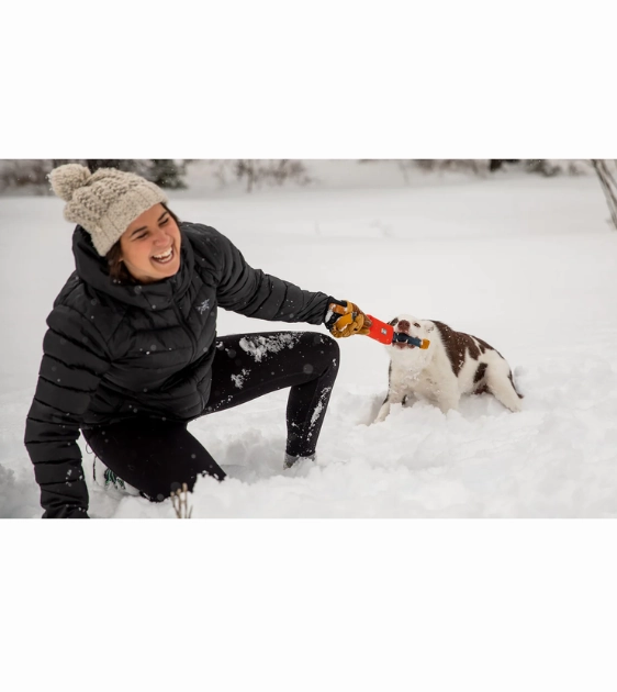 Ruffwear Pacific Loop Tug & Fetch Dog Toy (Sockeye Red)